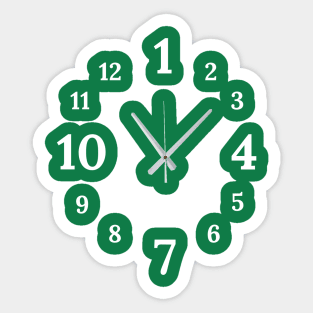 Hour, Time Sticker